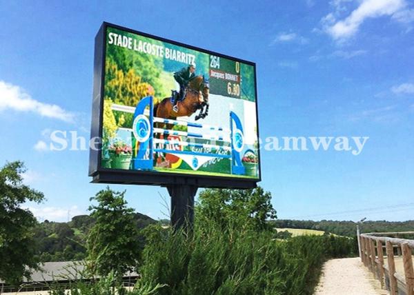 P4.81 Portable Outdoor Rental LED Display Screen Advertising Signs High Definition