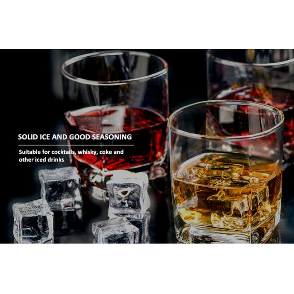 Пластиковым машина льда раковины охлаженная воздухом для ведра большой емкости охлаждая напитков