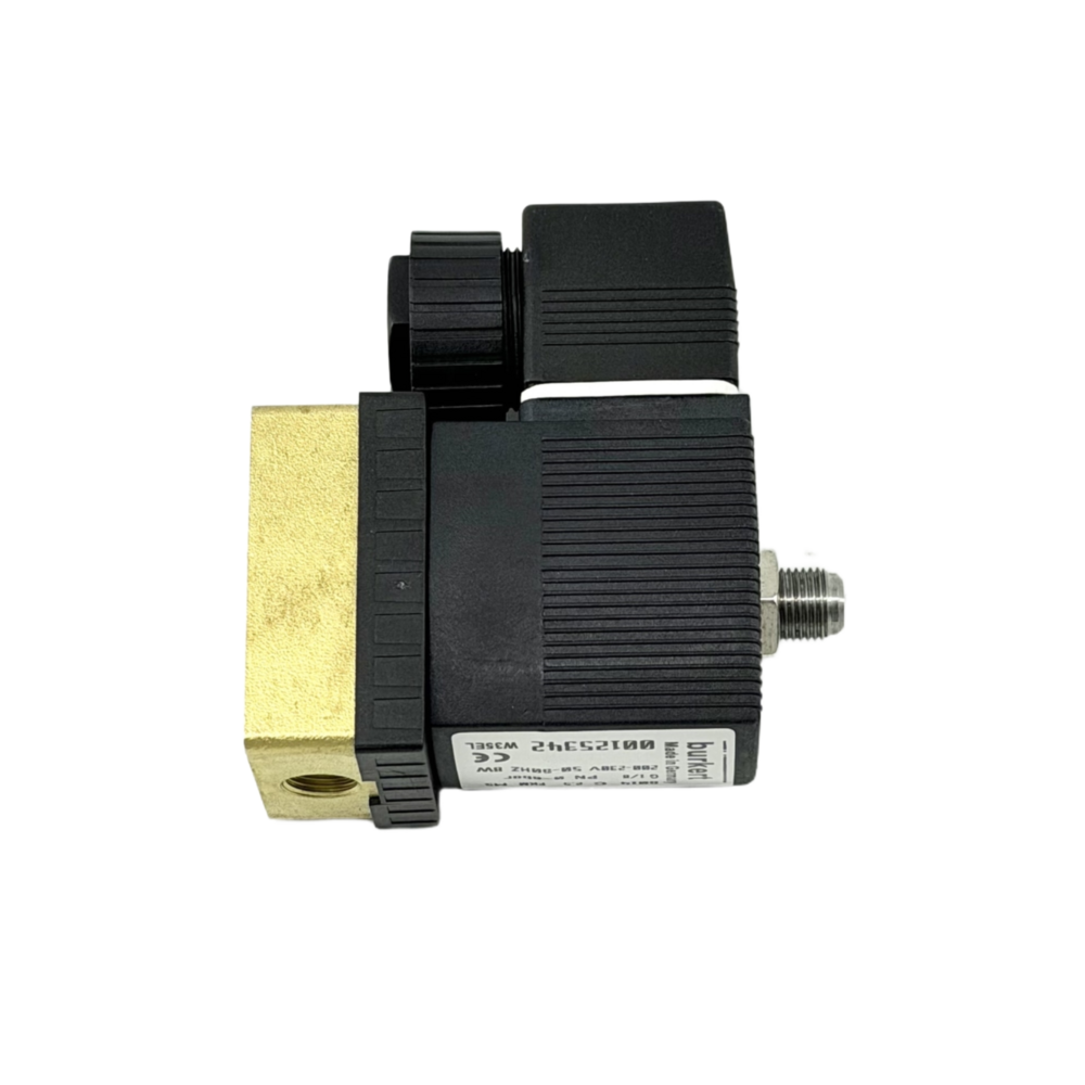2/2 NO Burkert G3/4 Port Size Solenoid Valve Including NBR Seal Material 00178876 00178875 00178877 Multiple Voltage Options For Water Circulation Heating Pipeline Safety Control System