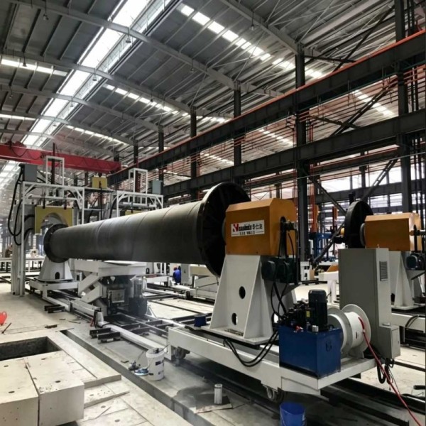Patented PUR Spray PE Wrapping Pre-Insulated Pipe Production Line for Industrial Pipelines