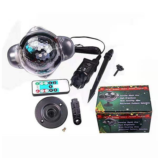 Hot Sale Mini Snowflake Christmas Projection Lights Outdoor Waterproof Snow Landscape Lights