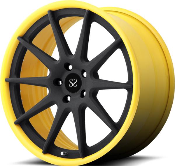 18 19 20 21 22 pouces 5x112 roues de classe Slk 2 Pc alliage d'aluminium forgé A6061 T6 Styling Jantes personnalisées