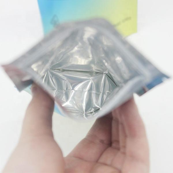 Embalagem de chá vazia Bolsa de resistência à umidade Bolsas de fecho recolocáveis
