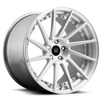 Corvette 2021 C7 a forgé 2PC borde Matt Silver Aluminum Alloy With 5x120.65 PCD