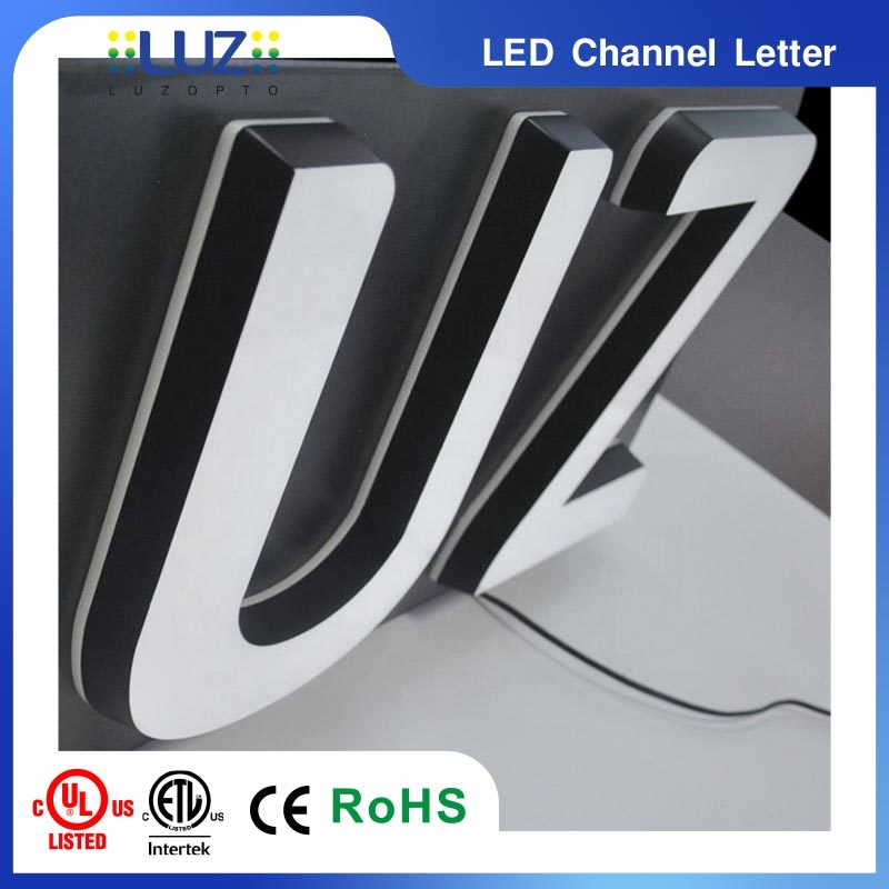 Custom Front-Lit & Side Glow Acrylic LED Channel Letters | 3D Illuminated Signage for Storefront & Commercial Brand