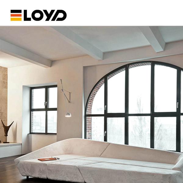 Slim Frame Aluminum Casement Window for Contemporary Homes