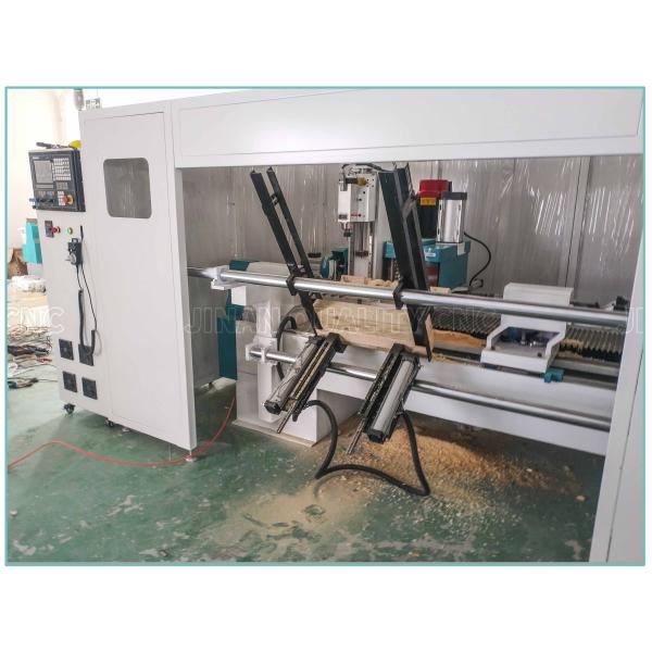 4.5KW 200mm CNC Wood Lathe Center For Band Saw Turning