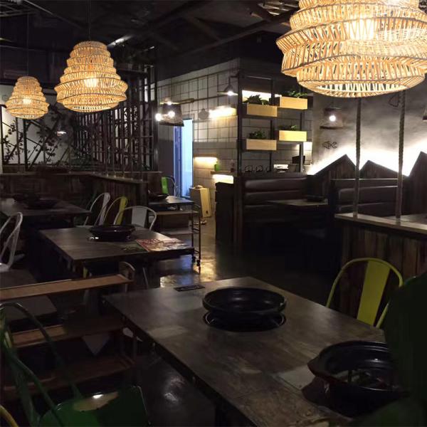 Southeast Asia Creative Rattan Chandelier Handicraft Lamp Design Natural island pendant light(WH-WP-84)