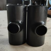 Aço carbono de Sch40 ASTM que reduz o T/preto preto igual da pintura do T A234 WPB
