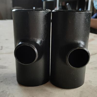 ASME B16.5 Carbon Steel Pipe Tee / Butt Weld Reducing Tee A234 WPB Seamless