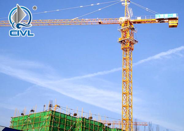 QTZ250-7030-16T 7030 70m Heavy Construction Machinery , High Rise Building Span Tower Crane