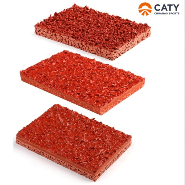 Best Price Nontoxic Rubber Jogging Track Rubber Granules with Thick Rubber Jogging Surface