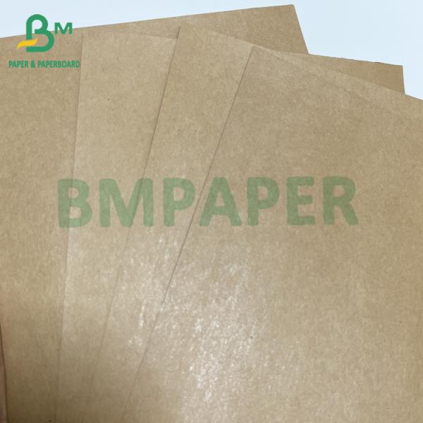 Пакет быстрого питания коричневая крафт 270 гм жироустойчивая PE покрытая бумага