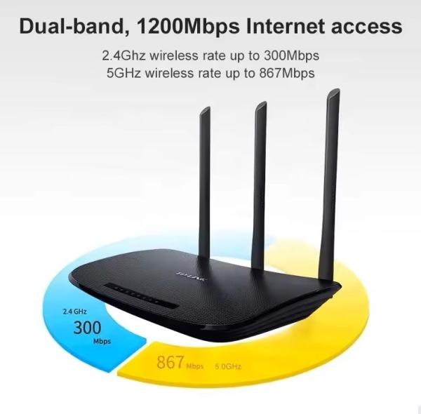 TPLINK TL-WR940N 450Mbps Wireless Router Machine English Version Wifi Routers TP LINK WR940N