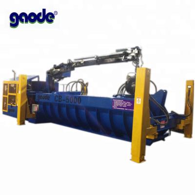 PLC Control Hydraulic Metal Baler 5000KN Scrap Car Press Machine