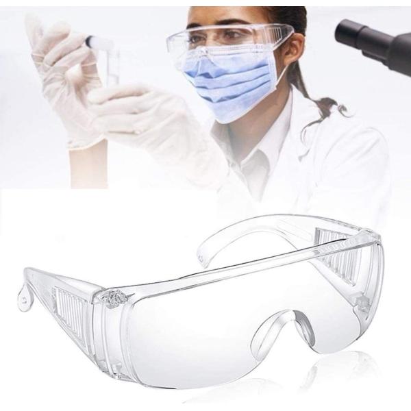 Anti Virus Medical Safety Goggles Transparent Fully Enclosed Eye Protection