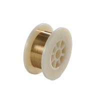 Aerospace Medical Jewelry Electronics Gold Plated Tungsten Wire Corrosion Resistance