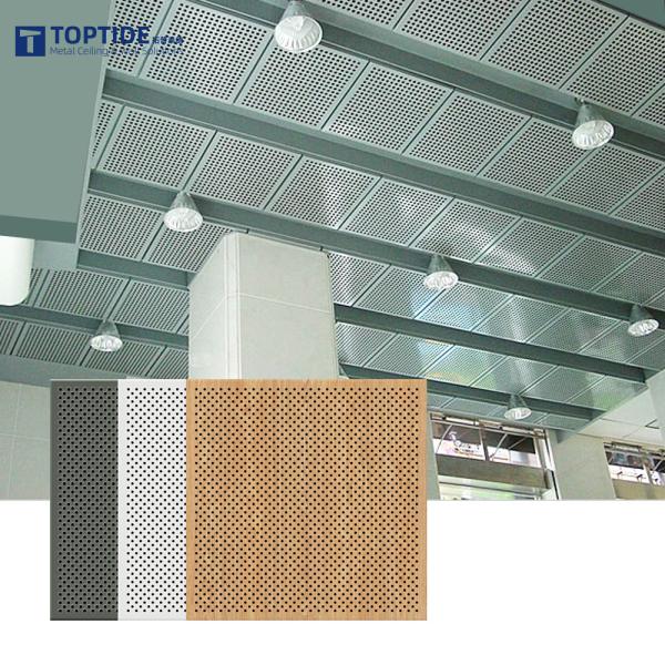 Class A Fireproof Aluminium Ceiling Plate 2.0mm Thickness