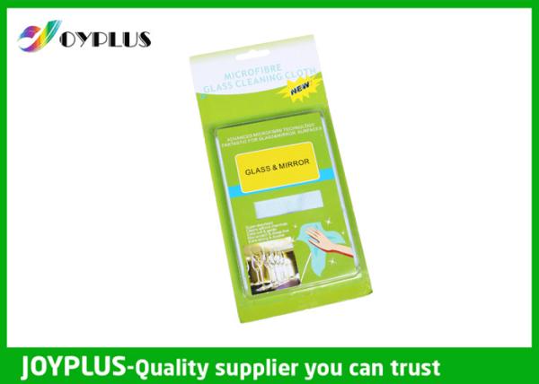 JOYPLUS Microfiber Cleaning Products Microfiber Glass And Mirror Cloth 200GSM