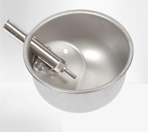 304 Stainless Steel Pig Water Bowl 17.5cm Diameter Hog Bowl Pig Water Drinkers