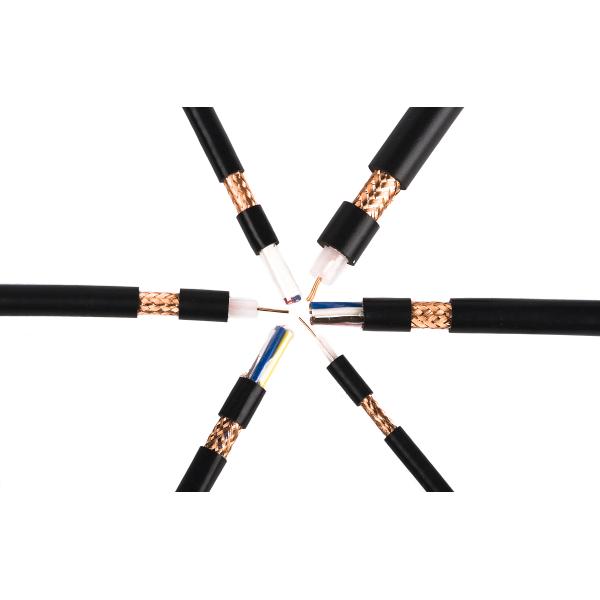 450/750v Меднопроводящий ПВХ изолированный гибкий защищенный кабель для телефонной связи