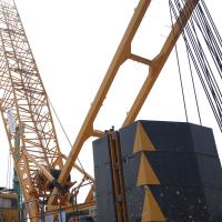 El conjunto de la proa principal ligera, la grúa hidráulica, las secciones intermedias de 3 m 6 m 12 m