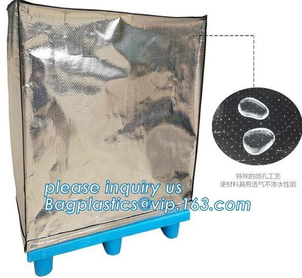 Mositure Barrier Waterproof Thermal Pallet Cover Thermal Insulated Pallet Cover For Transportation