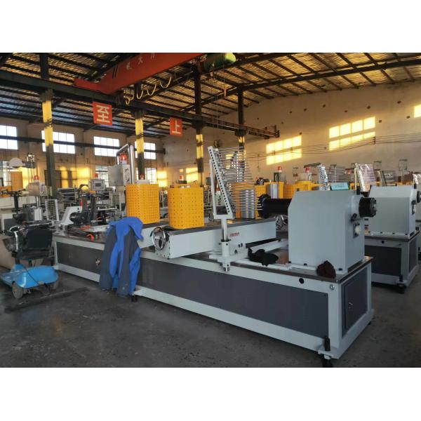 Plc Controller Spiral Paper Tube Machine Automatic 3 Layer