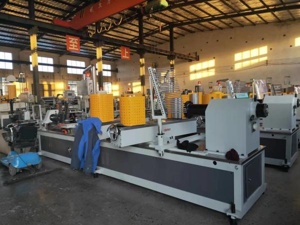 Plc Controller Spiral Paper Tube Machine Automatic 3 Layer