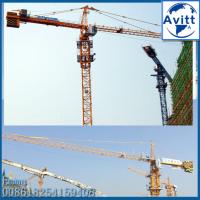 QTZ63 torre de escalada interna guindaste Capacidade de elevação 6 toneladas 50m Jib de trabalho