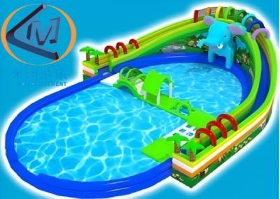 Inflatable Water Park Equipment Children Water Slide Pool Park