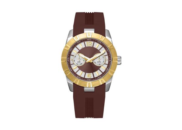 Mineral Glass Stainless Steel Ladies Watch High Strength Silicone Strap Custom Logo
