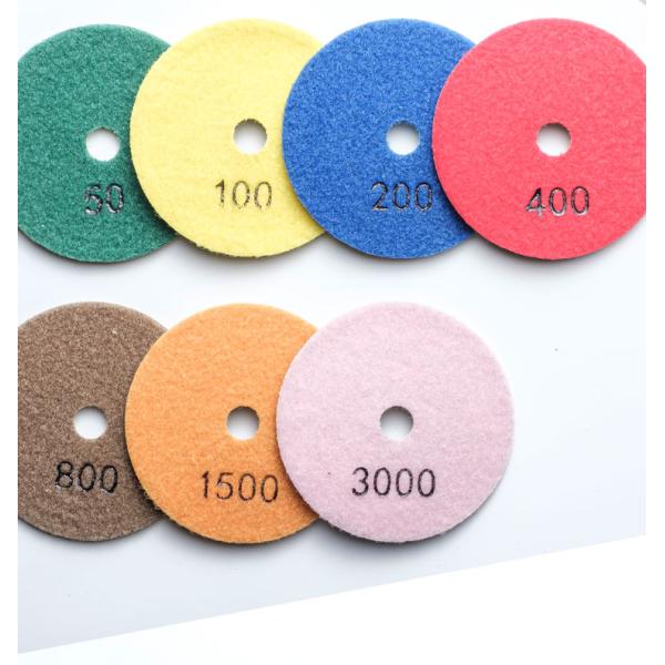 Различные твердые 125 см бриллиантовые полирующие подушки для сухого 50/100/200/400/500/800/1500/3000/buff