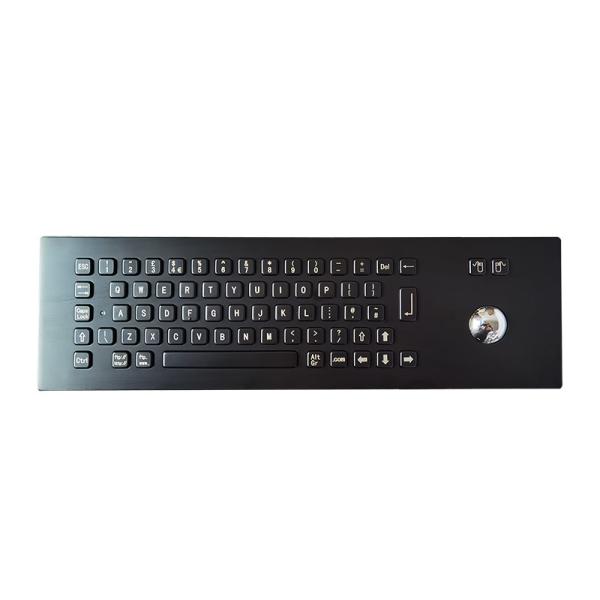Teclado de aço inoxidável IP65 à prova d'água com 67 teclas