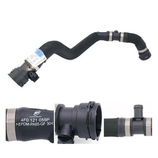 Audi Car Engine Parts 4F0121055F Silicone Radiator Hose Kit Auto Engine Coolant Water Pipe For Audi A6