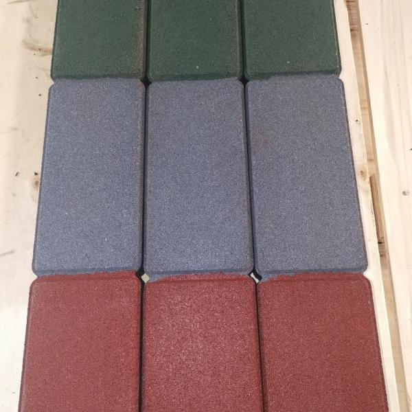 Colorful Rubber Border Edging 1200*20mm Garden Rubber Border Eco Friendly