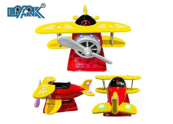Coin Operated Propeller Big Plane Amusement Park Electric Ride Swing Chair Ride