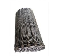 304 Stainless Steel Wire Mesh Conveyor Belt For Fry Drying Silver Color