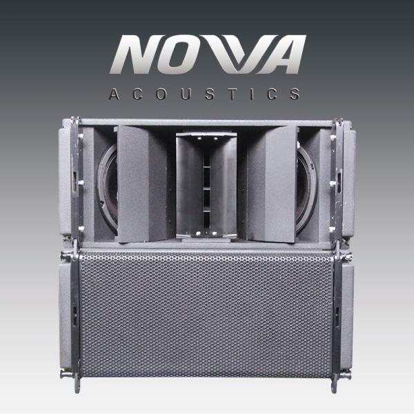 Three Way Vertical Line Array Speaker With 3”X2 Neodymium Drivers