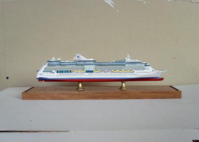 Handcrafted Royal Caribbean Cruise Ship Models Radiance Of The Seas Model , Injection Mold Making