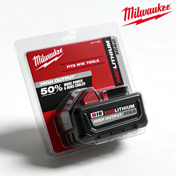 6000mAh 217000 Milwaukee 18V 6AH Milwaukee M18 Battery 18V OEM
