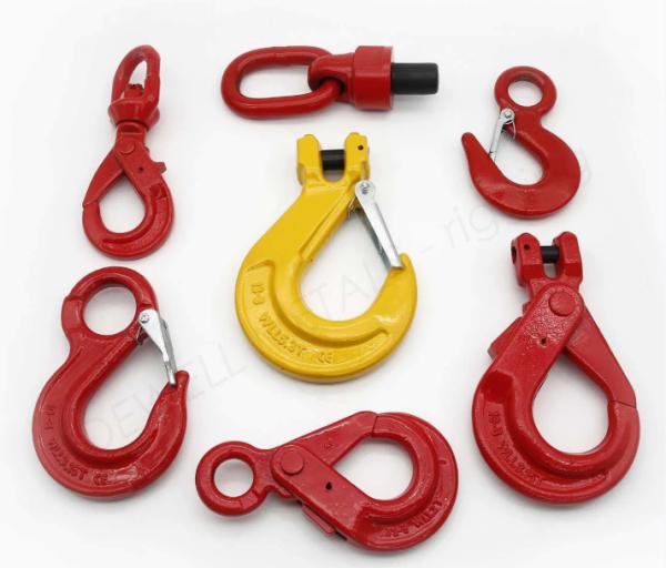 Gancho giratorio galvanizado A320 de grado industrial – Diseñado para un rendimiento y seguridad de elevación extremos