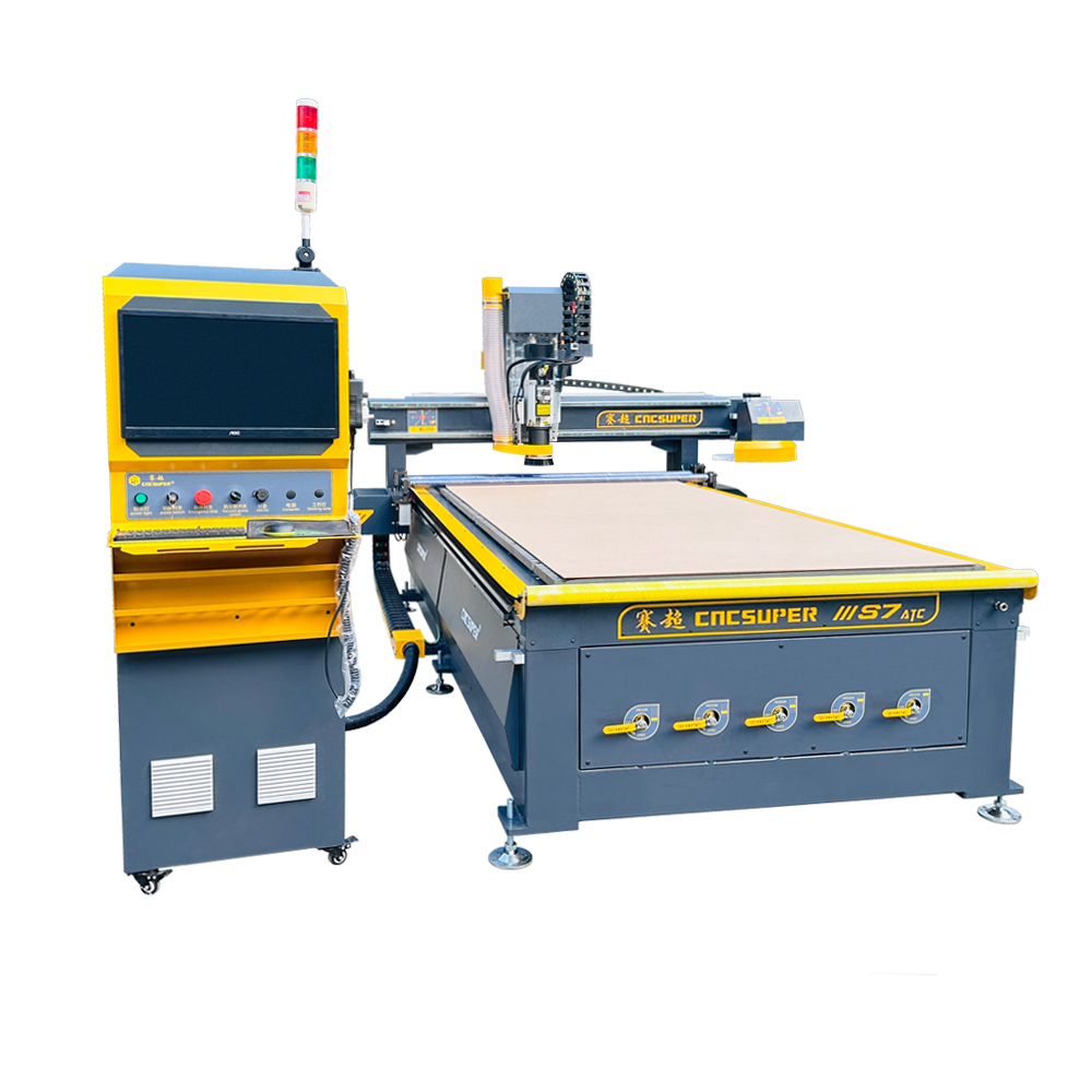Disc ATC CNC Router For Furniture Decoration Advertising Industries