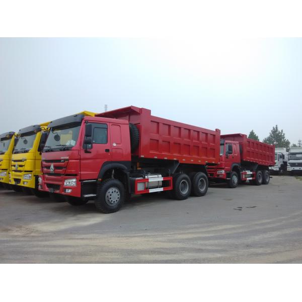 Sinotruk Howo tipper / dump mining Truck 336hp HYVA Hdraulic lifting system