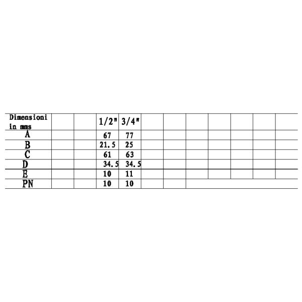Клапаны радиатора HPB 57-3 латунные прямые термостатические