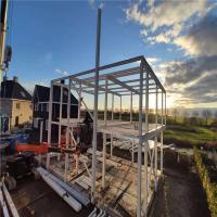 Panneau de ciment structure des maisons avec la plate-forme de plancher