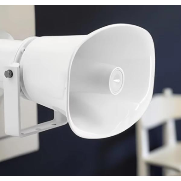 OEM ODM Horn Speaker 100V / 70V 3.8/7.5/15/30w/8ohm White Waterproof