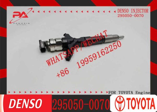 295050-0070 bocal do injetor de combustível diesel 295050 0070 23670-30380 injetor de carril diesel 295050 0070 para Toyota