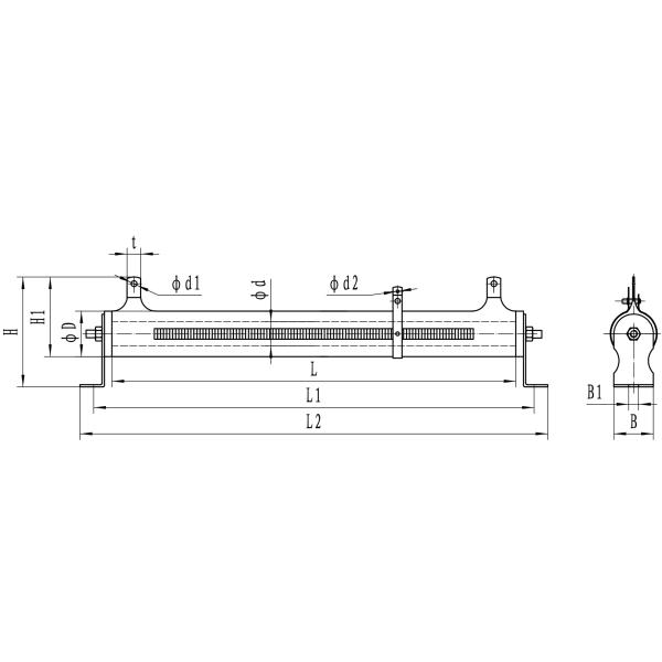RXG20T Enamelled Wirewound Resistor