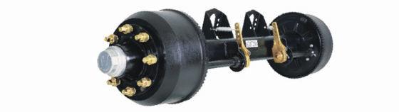 12T 8 Holes Single Tyre Europe Series Trailer Axle For Truck Beam